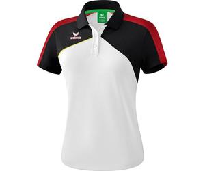 ERIMA Fußball - Teamsport Textil - Poloshirts Premium One 2.0 Poloshirt Damen Hell (1111816) 36 white/black/red