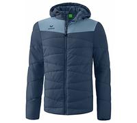Erima Herren Basic Stepp Jacke (2062306), vintage indigo/faded denim, XL