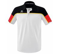 Erima Herren Change by Polo Shirt (1112309), weiß/schwarz/rot, XXL