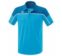 Erima CHANGE by erima Poloshirt Herren curacao/mykonos/weiß L