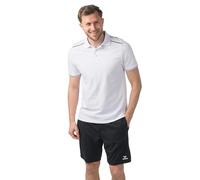 Erima Herren CMPT Pique´ Poloshirt (2112518), weiß/schwarz, XXL