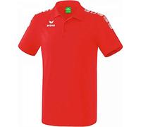 Erima Herren Essential 5-C Poloshirt (2111902), rot/weiß, XL