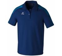 Erima Herren EVO Star Polo Shirt (1112411), New Navy/Mykonos Blue, L
