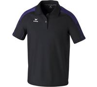 Erima Kurzarm-Poloshirt Evo Star XL Black / Ultra Violet