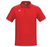 erima Herren Poloshirt CMPT 2112510 S Rot/Weiß