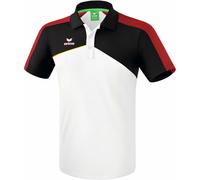 erima Herren Poloshirt Premium One 2.0 1111808 S weiß/schwarz/rot/gelb