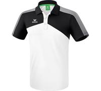 ERIMA Herren Premium One 2.0 Poloshirt (1111803) L white/black/white