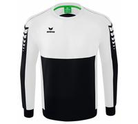 erima Herren Pullover Six Wings Sweatshirt 1072210 XL Schwarz/Weiß