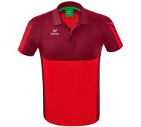 erima Herren Poloshirt Six Wings 1112201 L Rot/Bordeaux