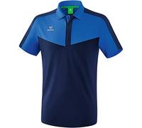 Erima Herren Squad Sport Poloshirt (1112018), New royal/New Navy, L