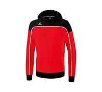 erima Kinder Kapuzenpullover Change 1072301 164 Rot/Schwarz/Weiß