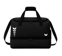 Erima Unisex Moderne Intro Sporttasche mit Bodenfach (7232620), schwarz, L
