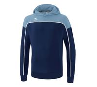 Erima Kapuzenpullover Hoodie Change (Baumwollmix) navyblau/denimblau Jungen, Größe 140
