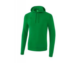 Erima Kapuzenpullover Sweat Basic Hoodie grün Jungen, Größe 164
