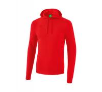 Erima Kapuzenpullover Sweat Basic Hoodie rot Jungen, Größe 152