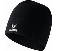 Erima Mütze (Beanie) Fleece schwarz - 1 Stück, Größe XS