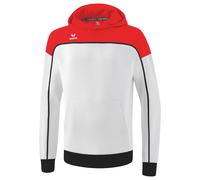 erima Kinder Kapuzenpullover Change 1072306 164 Weiß/Rot/Schwarz