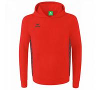 erima Kinder Kapuzenpullover Essential Team 2072209 128 Rot/Slate Grey