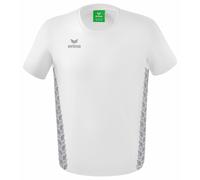 erima Kinder T-Shirt Essential Team 2082211 140 Weiß/Monument Grey