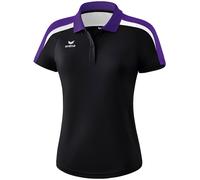 erima Liga Line 2.0 Funktions-Poloshirt black/dark violet/white 48