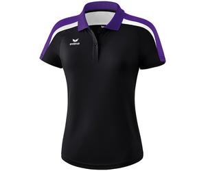 erima Liga Line 2.0 Funktions-Poloshirt black/dark violet/white 48