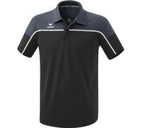 Erima Herren Change by Polo Shirt (1112304), Black Grey/Slate Grey/weiß, L