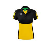 Erima Six Wings Poloshirt Damen - gelb/schwarz - 38