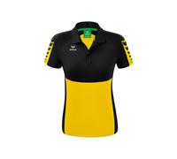 Erima Six Wings Poloshirt Damen gelb/schwarz 42