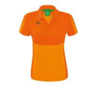 Erima Six Wings Poloshirt Damen - new orange/orange - 34