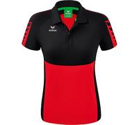 erima Six Wings Poloshirt Damen rot/schwarz 40