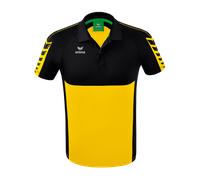 Erima Six Wings Poloshirt Gelb Schwarz 3XL gelb