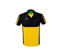 Erima Six Wings Poloshirt Herren gelb/schwarz M