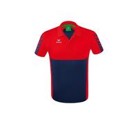 Erima Six Wings Poloshirt Herren new navy/rot S