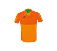 Erima Six Wings Poloshirt Herren - new orange/orange - 3XL