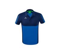 Erima Six Wings Poloshirt Herren - new royal/new navy - M