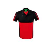 Erima Six Wings Poloshirt Herren - rot/schwarz - L