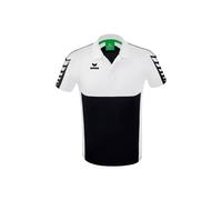 Erima Six Wings Poloshirt Herren schwarz/weiß S