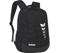 Erima Unisex Six Wings Rucksack ohne Bodenfach (7232506) schwarz, 1