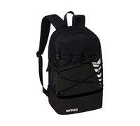 Erima Unisex Six Wings Rucksack mit Bodenfach (7232408) schwarz, 1