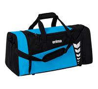 erima Sporttasche Six Wings Curacao/Schwarz L