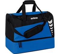 Erima Six Wings Sporttasche mit Bodenfach | blau | Herren|Damen|Kinder | L | 7232310/501950 L