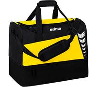 Erima Sporttasche mit Bodenfach Six Wings Gelb/Schwarz M