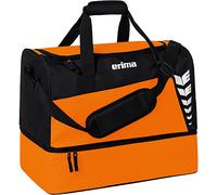 erima Sporttasche mit Bodenfach Six Wings Orange/Schwarz S