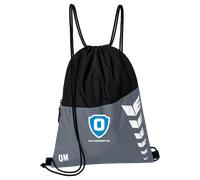 Erima Six Wings Turnbeutel Slategrey/Schwarz mit MYTS Logo Uni ohne Aufdruck