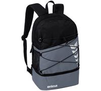 erima Six Wings Rucksack slate grey/schwarz