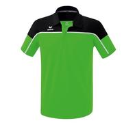 Erima Sport-Polo Change (100% rec. Polyester, schnelltrocknend Funktionsmaterial) grün/schwarz Herren, Größe XXXL