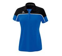 Erima Sport-Polo Change (100% rec. Polyester, schnelltrocknend Funktionsmaterial) royalblau/schwarz Damen, Größe 40