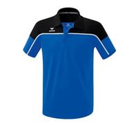 Erima Sport-Polo Change (100% rec. Polyester, schnelltrocknend Funktionsmaterial) royalblau/schwarz Herren, Größe XL
