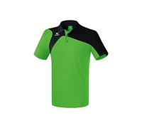Erima Sport-Polo Club 1900 2.0 (100% Polyester) grün/schwarz Kinder, Größe 128