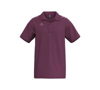 Erima Sport-Polo CMPT Wings (Baumwolle-Mischung, bequeme Passform) burgundrot Herren, Größe XL
